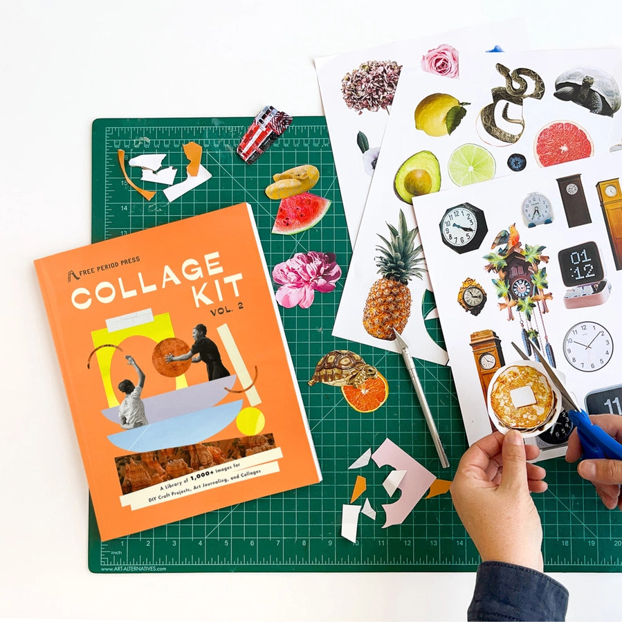 Collage Kit Magazine - Volume 2 - Ephemera Kit for Junk Journaling