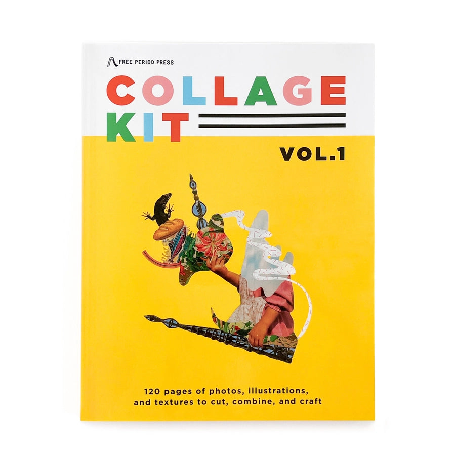 Collage Kit Magazine - Volume 1 - Mixed Media Art Kit for Junk Journaling