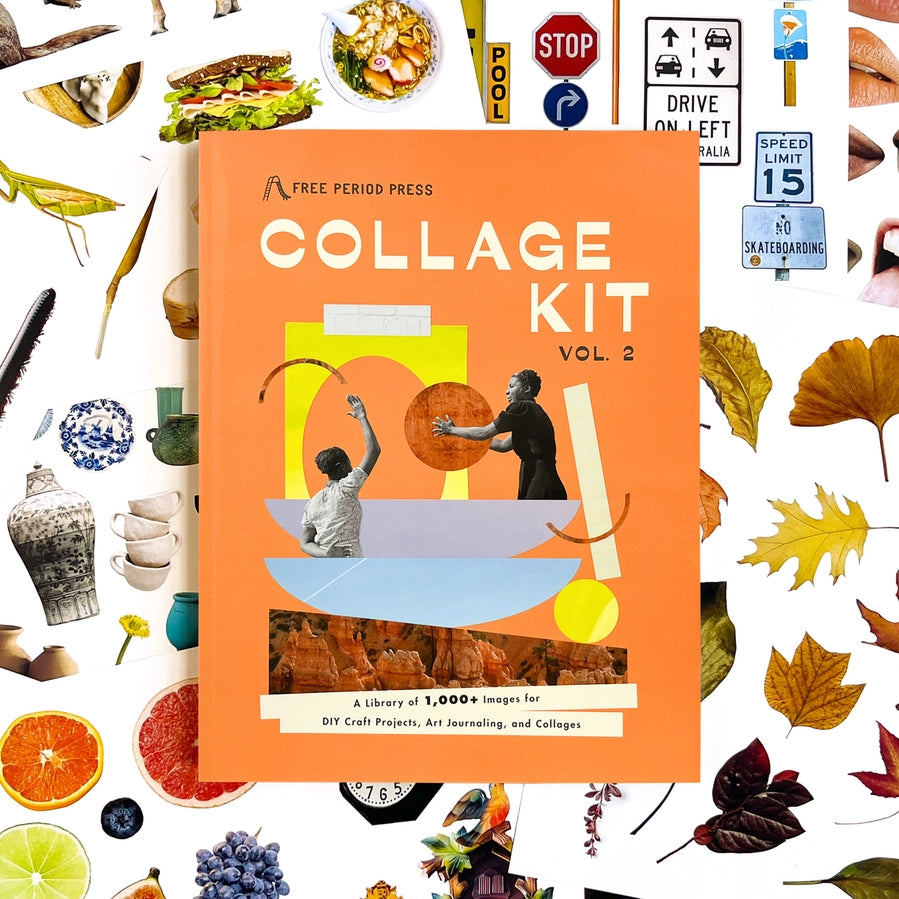 Collage Kit Magazine - Volume 2 - Ephemera Kit for Junk Journaling