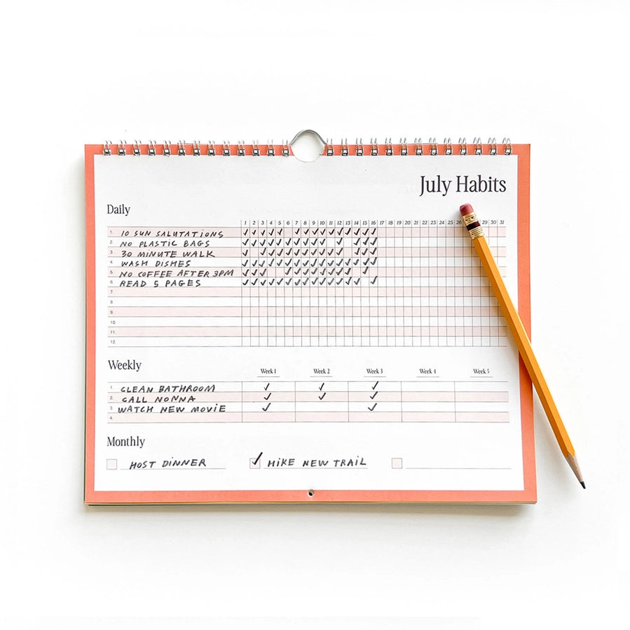 Monthly Habit Tracker – Simple Grid to Stay Consistent