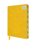 Vincent van Gogh Sunflower Artisan Blank Journal – Vegan Leather Sketchbook (Blank Pages)