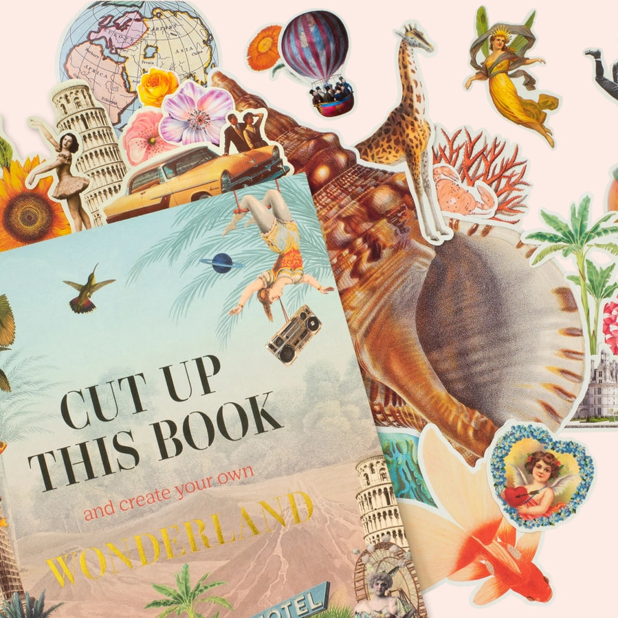 Wonderland Collage Image Pack – Aesthetic Cutouts for Junk Journaling & Creative Pages