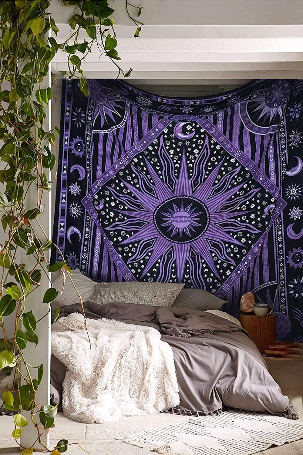 Purple Indie Tapestry